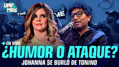 JOHANNA VS TONINO ¿HUMOR O ATAQUE? | UNO MÁS #ENVIVO