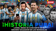 ¡EN LA CIMA! ARGENTINA CLASIFICA CON MESSI COMO MÁXIMO GOLEADOR DE LOS MUNDIALES #LFDF