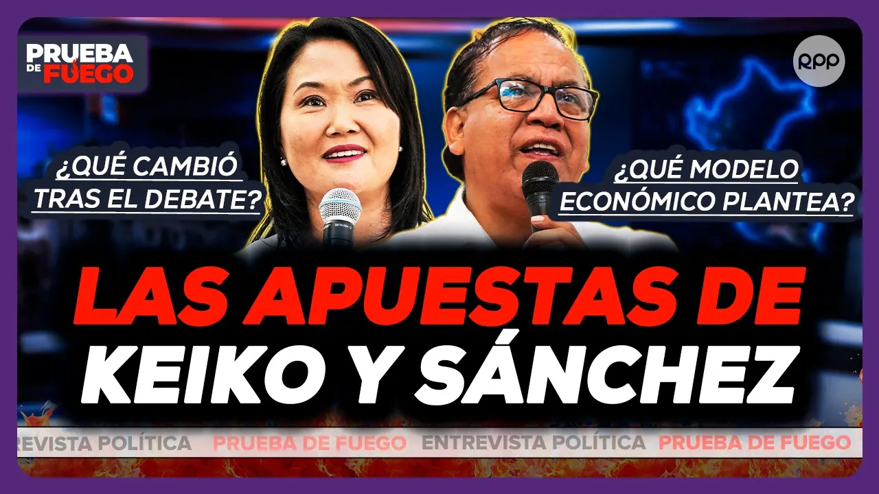 Reproducir: EN VIVO 🔴 Keiko Fujimori y Roberto Sánchez en la recta final: debate y propuestas de gobierno | RPP