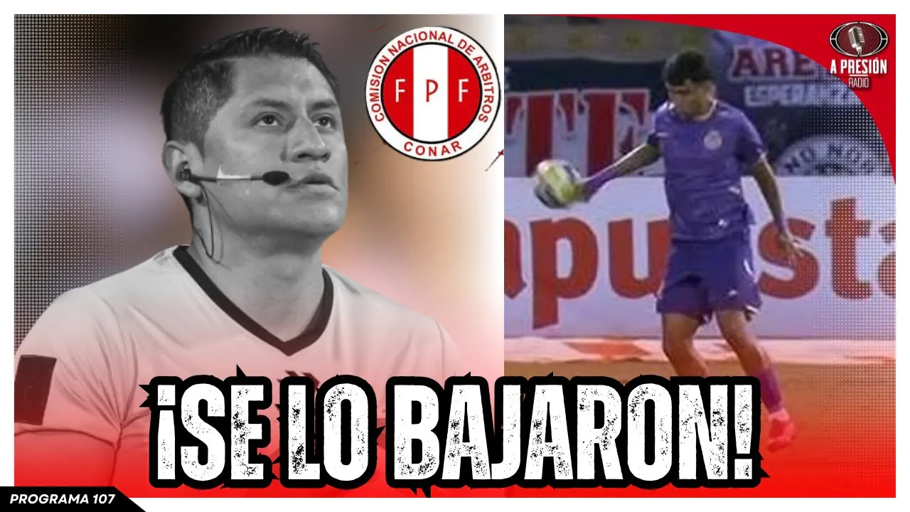 Reproducir: ¡SE LO BAJARON! CONAR suspende a Michael Espinoza luego de su actuación en el C. Unidos vs. Alianza
