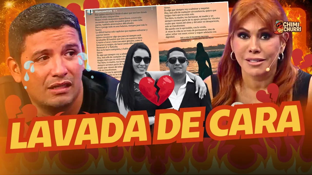 Reproducir: LLORA EN VIVO: REIMOND MANCO VA DONDE SU MADRINA MAGALY A HACER MEA CULPA | CHIMI CHURRI💋