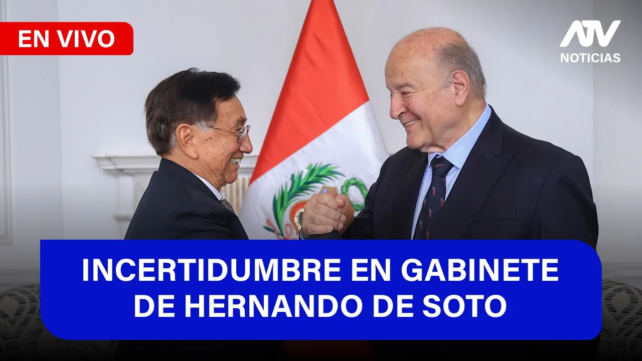 Reproducir: De 5 a 7 🎧✨¡INCERTIDUMBRE EN GABINETE DE HERNANDO DE SOTO! - ATV+