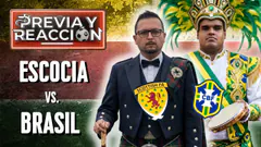 ESCOCIA VS. BRASIL | ¡VIVE LA FIESTA DEL FÚTBOL!