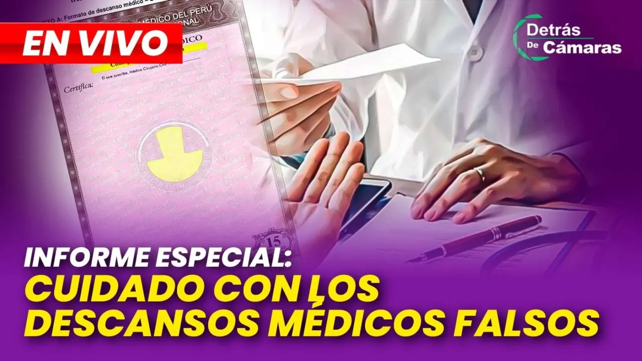 Reproducir: 🔴 EN VIVO | ¡CUIDADO CON LOS DESCANSOS MÈDICOS FALSOS! | DETRÁS DE CÁMARAS – Panamericana TV
