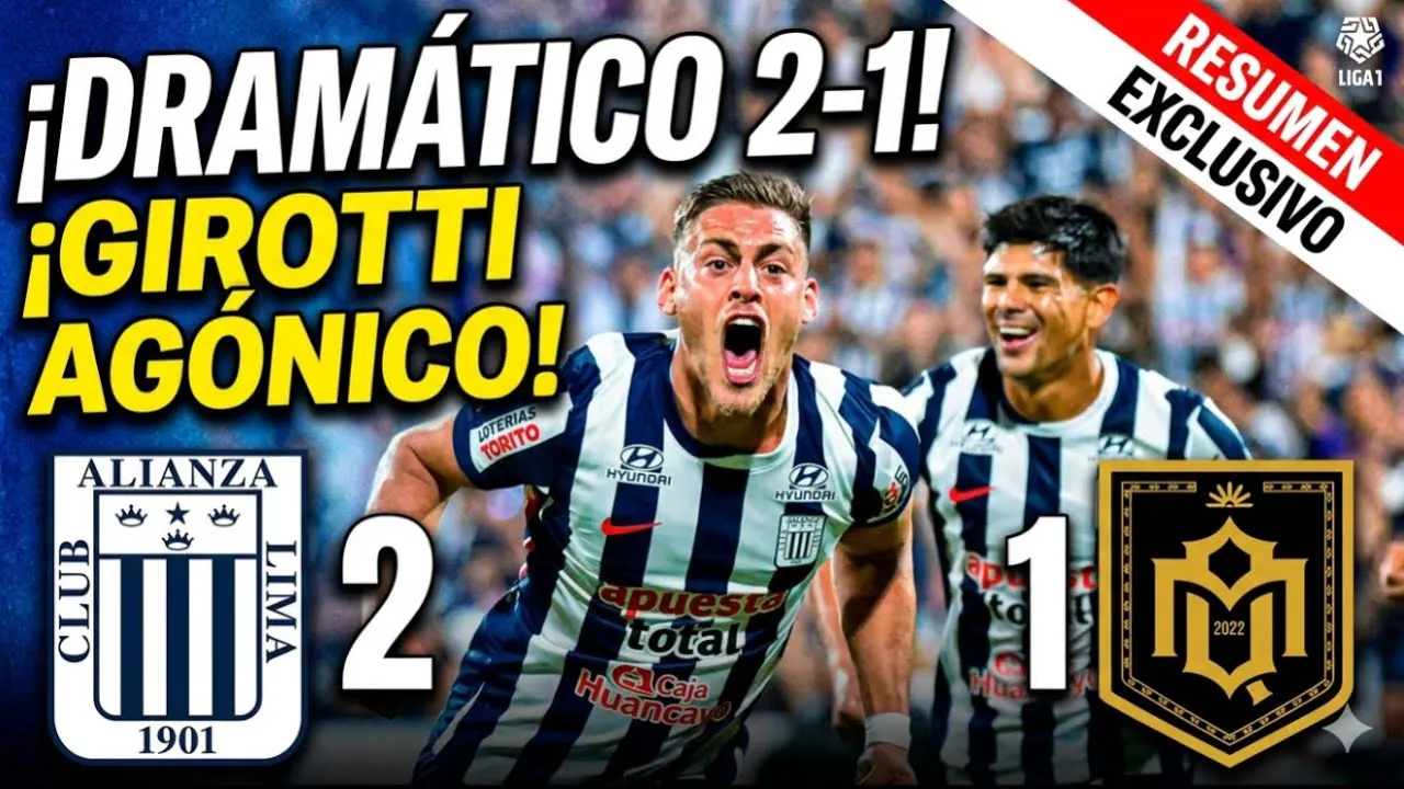 Reproducir: 🏆🔵⚪️ ALIANZA LIMA GANA Y SE AFIANZA EN LA CIMA DEL APERTURA