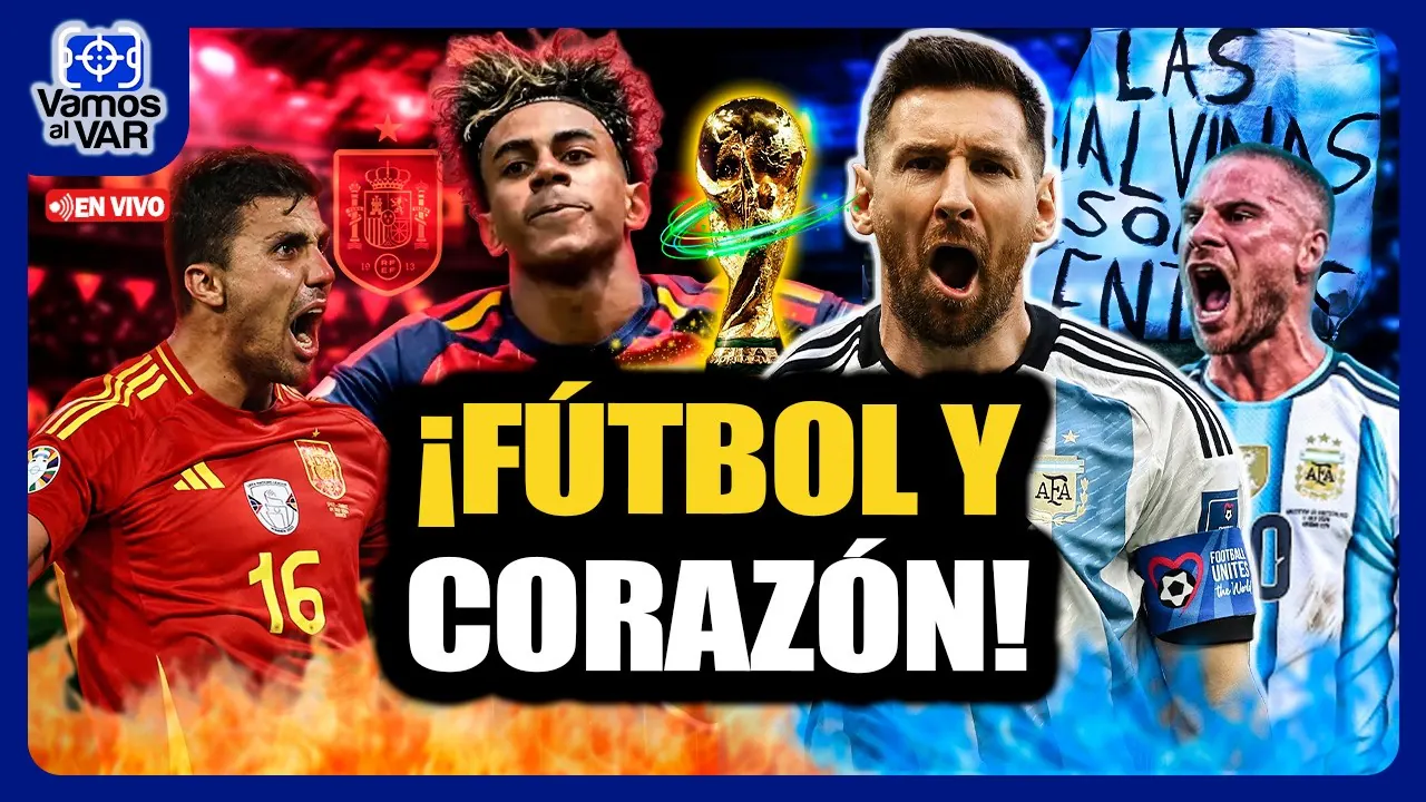 Reproducir: EN VIVO⚡Argentina vs España: la final del Mundial, posible sanción a Messi y Lamine entre algodones
