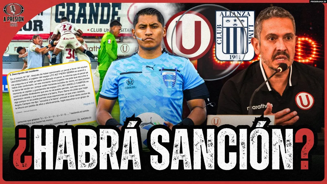 Reproducir: ¡MICHAEL ESPINOZA PRESENTA INFORME Y DEJA A LA ‘U’ AL BORDE DE SANCIÓN!