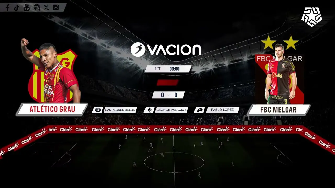 Reproducir: 🔴 #ENVIVO | LIGA 1 TE APUESTO | Atlético Grau vs Melgar por RADIO OVACIÓN