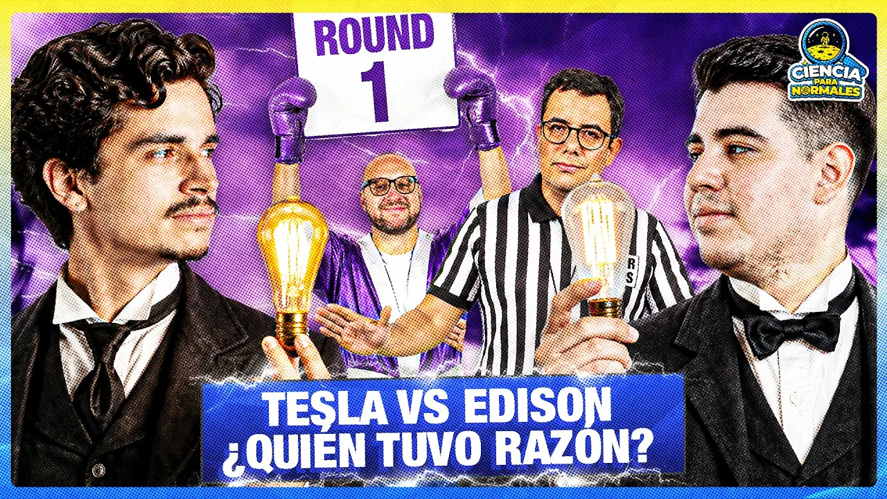 Reproducir: ¿EDISON LE HIZO LA FEA A TESLA? EL VERSUS POR LA ELECTRICIDAD | CIENCIAS PARA NORMALES