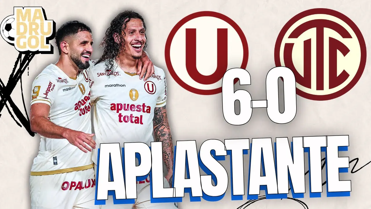 Reproducir: MADRUGOL CON MR PEET: APLASTANTE: UNIVERSITARIO 6 - 0 UTC DE CAJAMARCA