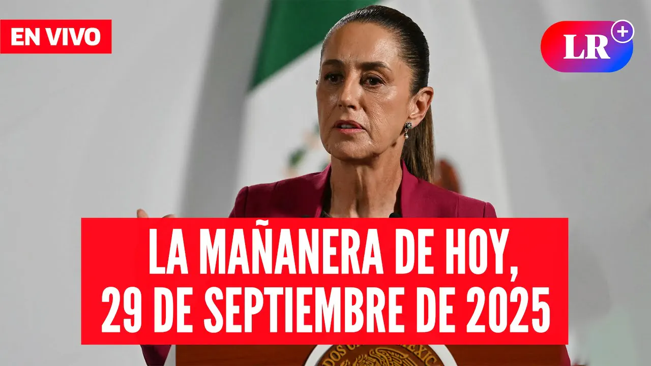 Reproducir: 🔴 Claudia Sheinbaum EN VIVO en la Mañanera de HOY, 28 de septiembre de 2025 | #EnDirectoLR