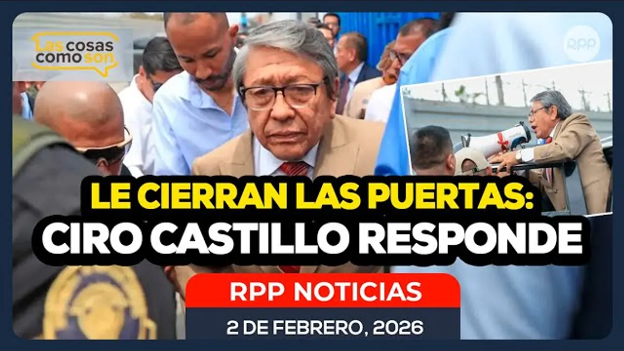 Reproducir: 🔴EN VIVO: CIRO CASTILLO SIN RESPALDO EN EL GORE CALLAO: ¿QUÉ VIENE TRAS EL CIERRE DE PUERTAS?