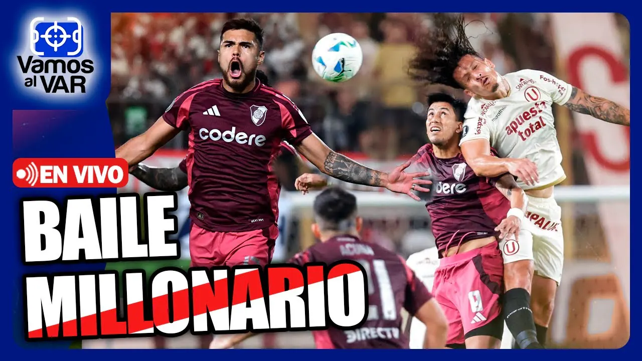 Reproducir: ⚽🔥 #ENVIVO 🔴 UNIVERSITARIO VS. RIVER PLATE POR COPA LIBERTADORES #VamosAlVar 02/04/25