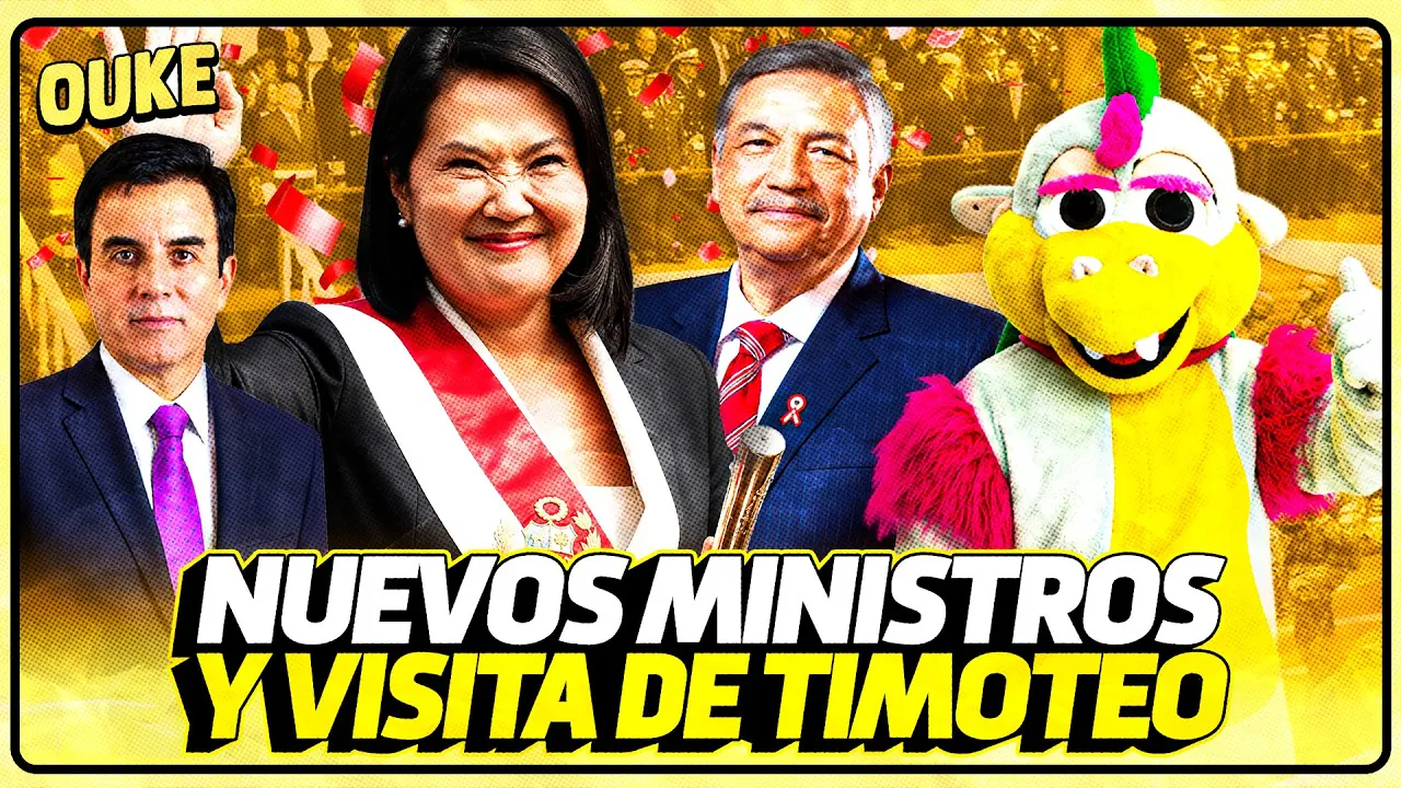 Reproducir: KEIKO YA TIENE A SUS MINISTROS | TIMOTEO NOS VISITA | OUKE 🟡
