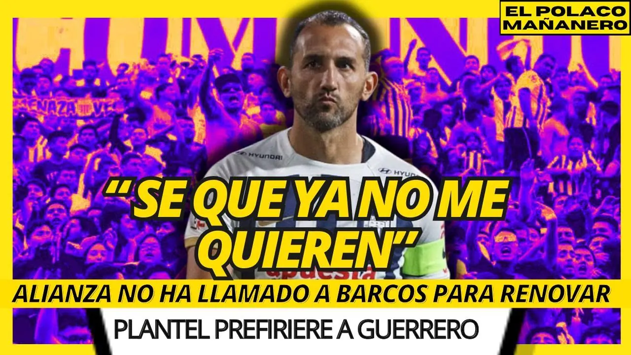 Reproducir: ALIANZA RETIRA DEL FÚTBOL A BARCOS - HDC
