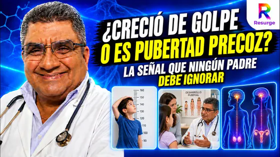 ¿CRECIÓ DE GOLPE O ES PUBERTAD PRECOZ? LA SEÑAL QUE NINGÚN PADRE DEBE IGNORAR -07DE SEPTIEMBRE