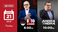 Willax en vivo - BETO A SABER - AHORA Y EN LA HORA - 21/07/2026 | Willax