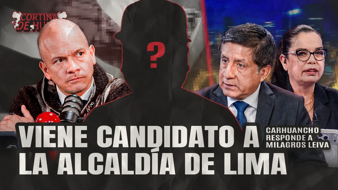 Reproducir: ¿QUÉ CANDIDATO A LA ALCALDÍA DE LIMA VENDRÁ? ¿CARHUANCHO LLEGA A RESPONDERLE A MILAGROS LEIVA?