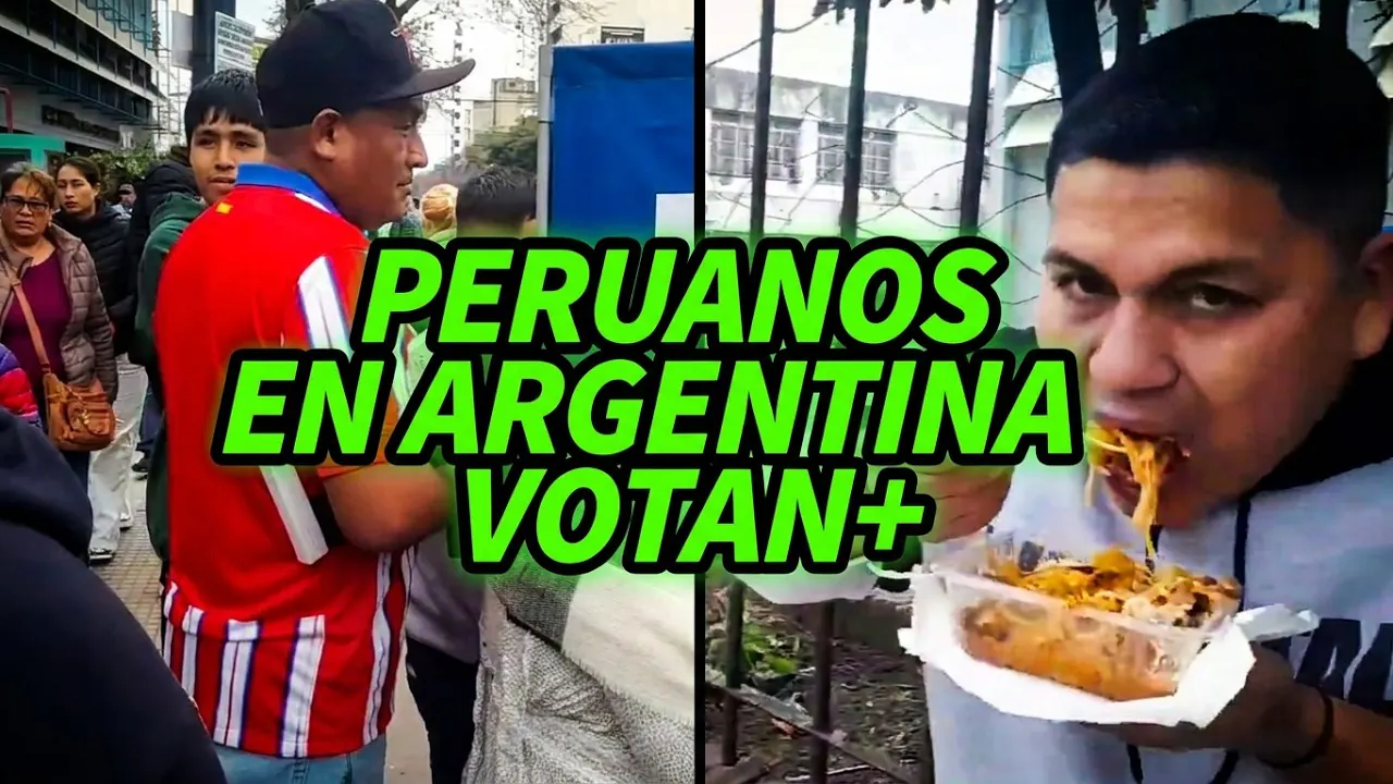 Reproducir: 🔴 KEIKO O SÁNCHEZ! PERUANOS EN ARGENTINA VOTAN