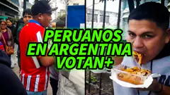KEIKO O SÁNCHEZ! PERUANOS EN ARGENTINA VOTAN
