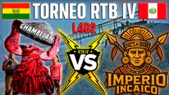 TORNEO RTB IV LEFT 4 DEAD 2 | Chambelanes VS Imperio Incaico | Bolivia/PE VS Perú | RONDA ETERNA |