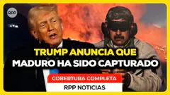 EN VIVO | Donald Trump anuncia captura de Nicolás Maduro tras ataques en Caracas