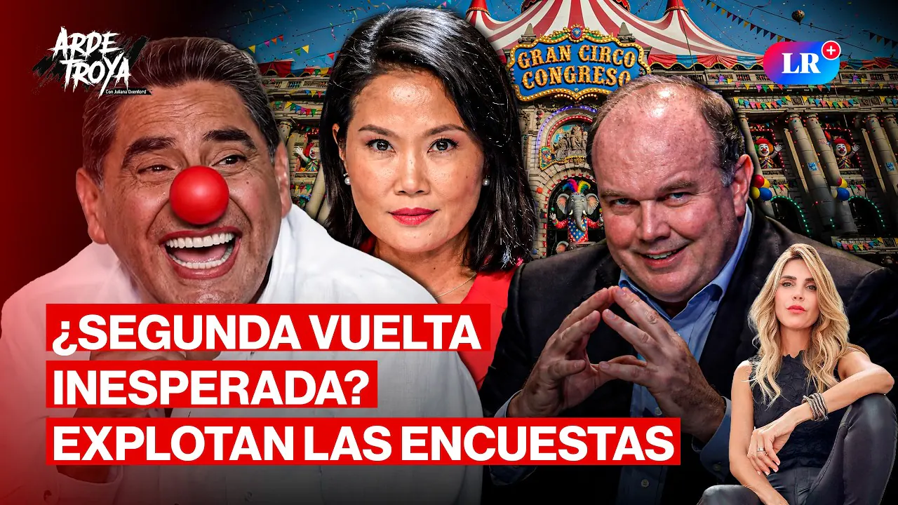 Reproducir: ¿KEIKO VS ÁLVAREZ EN 2DA. VUELTA? Y LÓPEZ ALIAGA AMENAZA | ARDE TROYA CON JULIANA OXENFORD #FEEG2026