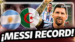 ¡MESSI RECORD!.. REACCIONAMOS AL ARGENTINA vs ARGELIA | La Interna
