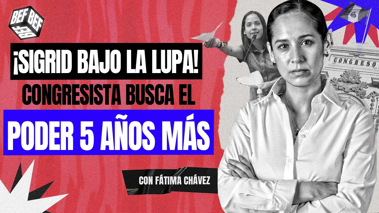 Reproducir: ¡SIGRID BAZÁN BUSCA SU CURUL EN 2026! 🔥 🗳️ | BEF 🗞️