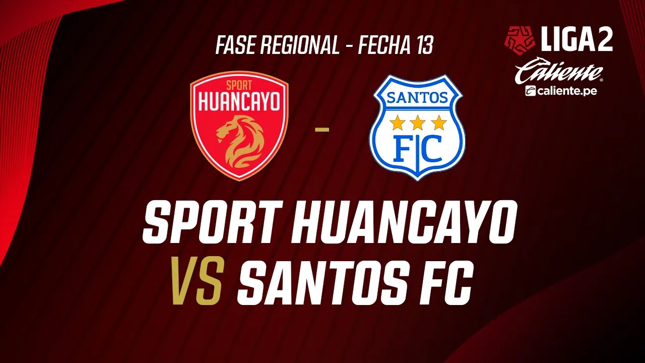 Reproducir: 🔴 EN VIVO | SPORT HUANCAYO VS SANTOS FC | APERTURA LIGA 2 | FECHA 13