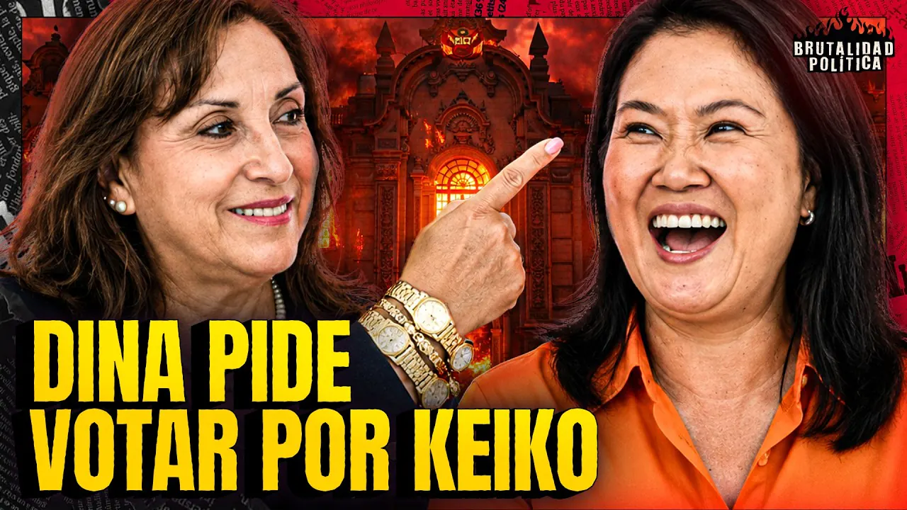 Reproducir: DINA BOLUARTE PIDE VOTAR POR KEIKO | #BRUTALIDADPOLÍTICA