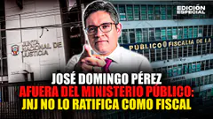 #EnVivo José Domingo Pérez afuera del Ministerio Público: JNJ no lo ratifica como fiscal
