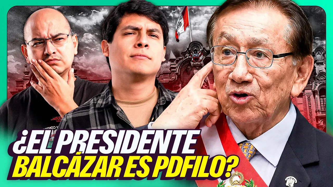 Reproducir: TODO SOBRE EL NUEVO PRESIDENTE BALCAZAR | ¿TENEMOS UN PRESIDENTE PDFILO? | HABLA GOOD