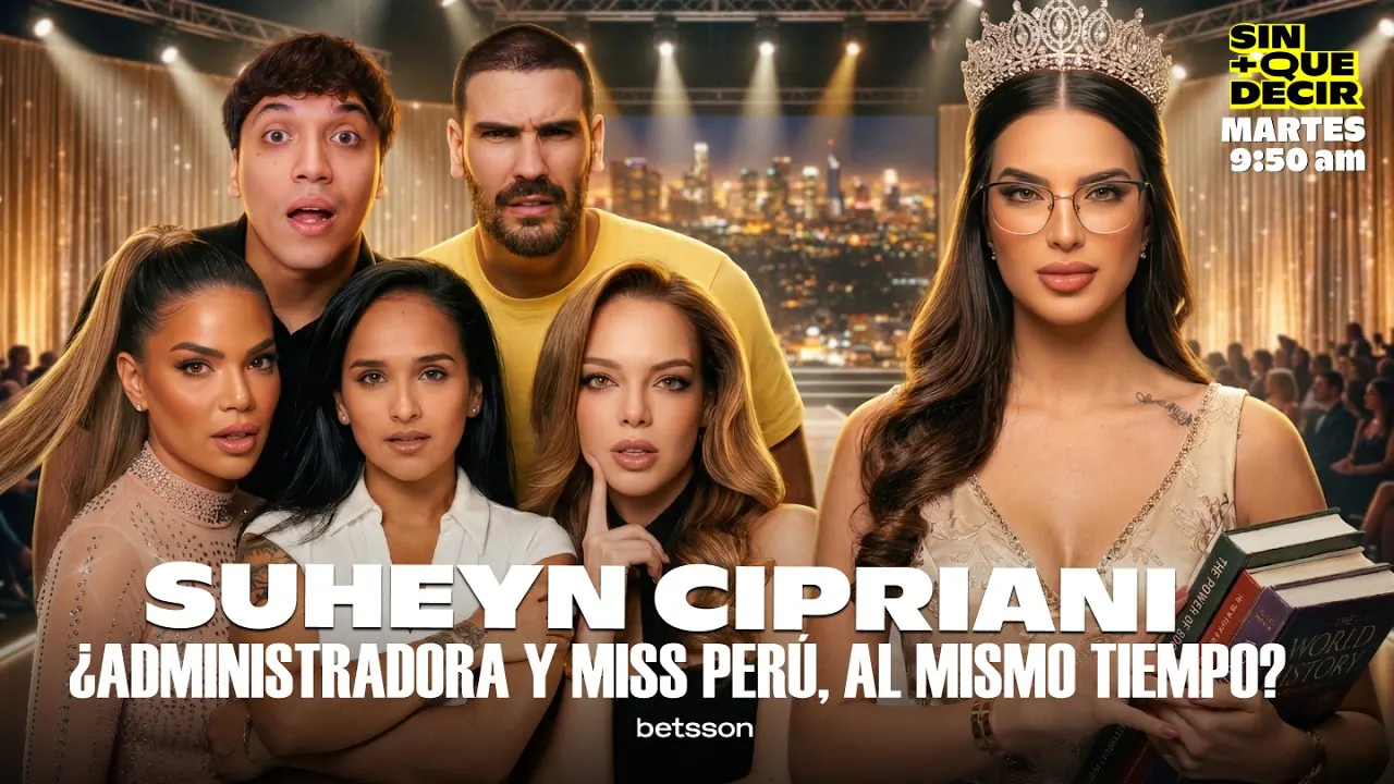 Reproducir: ¿CÓMO EQUILIBRA SU CARRERA Y EL MISS PERÚ SUHEYN CIPRIANI? | SIN MÁS QUE DECIR | +QTV