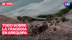 Accidente de bus interprovincial dejó al menos 37 fallecidos en Arequipa | #EnVivoLR