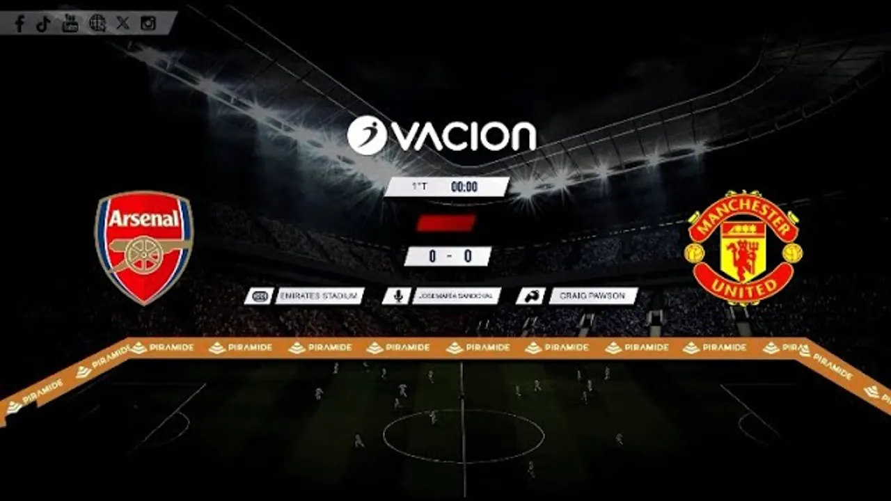 Reproducir: PREMIER LEAGUE | ARSENAL VS MANCHESTER UNITED EN VIVO POR RADIO OVACION