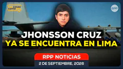 EN VIVO Jhonsson Cruz fue trasladado a Lima | Piden citar al ministro del Interior