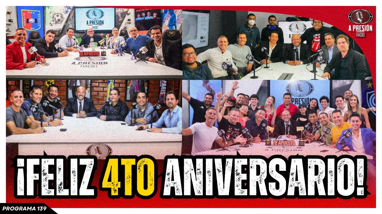 Reproducir: 🥳🎉 ¡ANIVERSARIO DE A PRESIÓN! 4 AÑOS SIENDO LOS MEJORES 😎