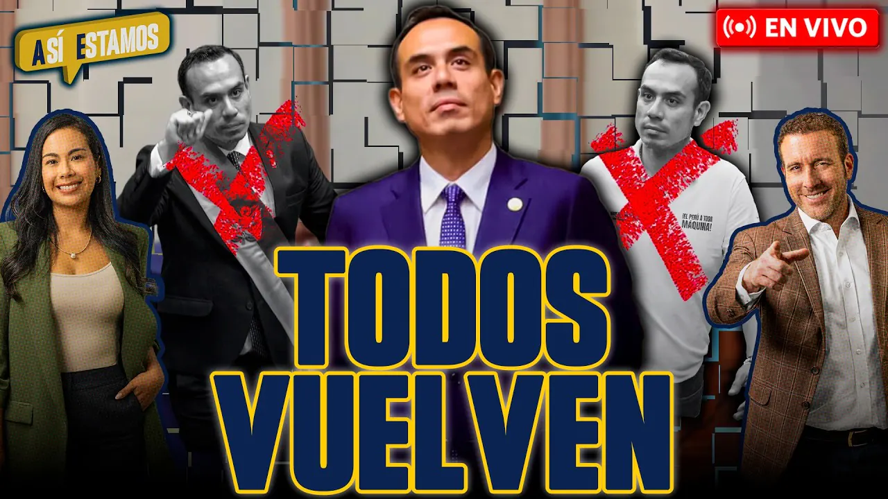 Reproducir: 🚨 #ENVIVO | JOSÉ JERÍ REGRESÓ AL CONGRESO Y RETOMÓ SUS FUNCIONES PARLAMENTARIAS #ASÍESTAMOS