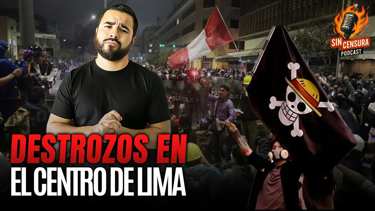 Reproducir: DESTROZOS Y ENFRENTAMIENTOS EN LIMA AFECTAN LA LABOR DE PORKY | SIN CENSURA PODCAST