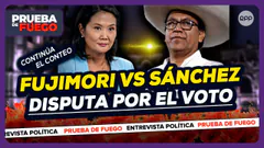 Roberto Sánchez vs Keiko Fujimori: Disputa por el voto | Conteo ONPE supera el 95%