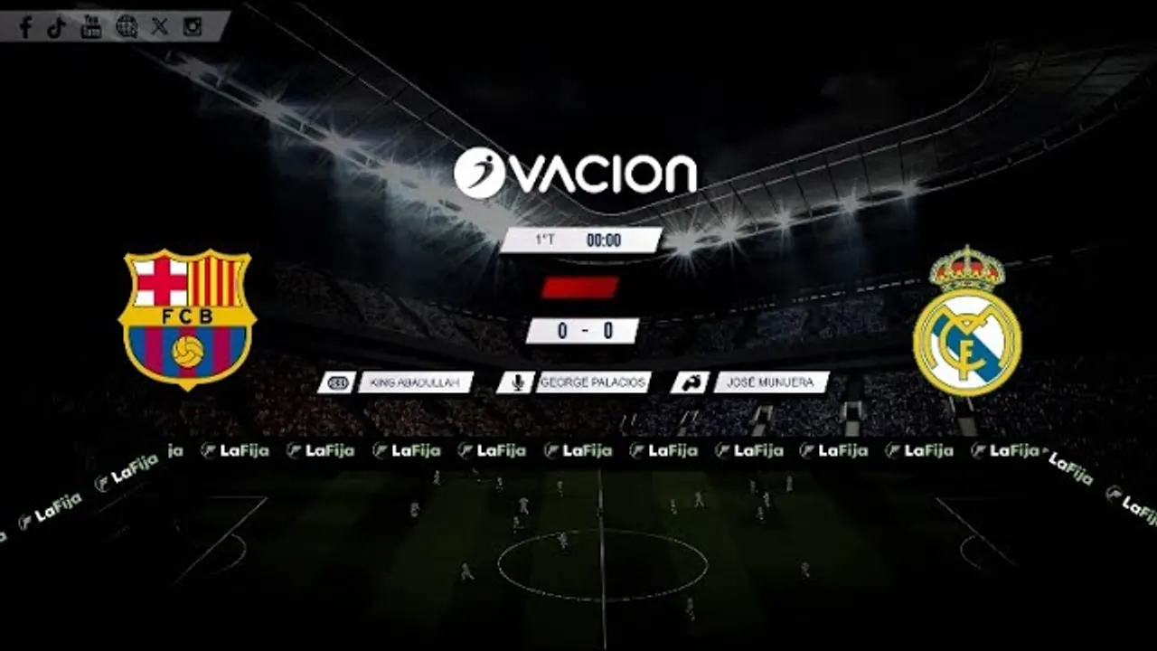 Reproducir: Barcelona vs Real Madrid por RADIO OVACIÓN | SUPERCOPA DE ESPAÑA - FINAL