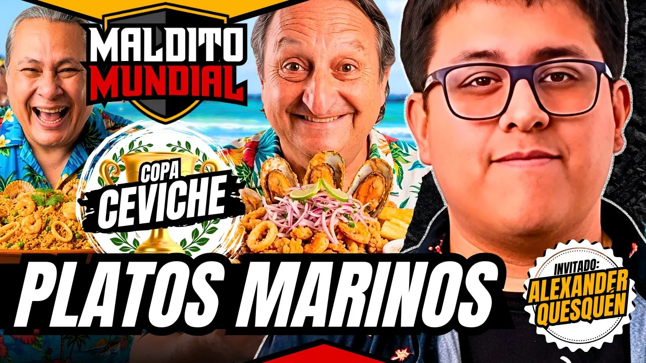 Reproducir: El mejor plato marino - MALDITO MUNDIAL Temp 2 • Los Malditos Podcast | Invitado: Alexander Quesquén