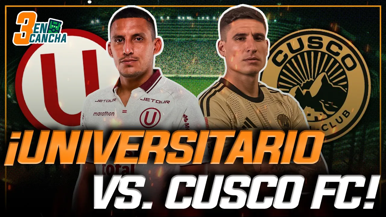 Reproducir: #ENVIVO | 🔴 ¡LA 'U' RECIBE A CUSCO FC EN EL MONUMENTAL! ¿SE QUEDAN CON LO 3 PUNTOS? #3ENCANCHA