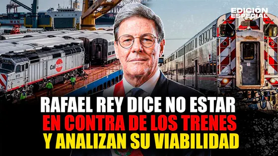 #EnVivo Rafael Rey niega estar contra los trenes y delegó a ProInversión analizar su viabilidad