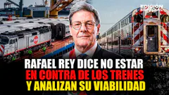 #EnVivo Rafael Rey niega estar contra los trenes y delegó a ProInversión analizar su viabilidad
