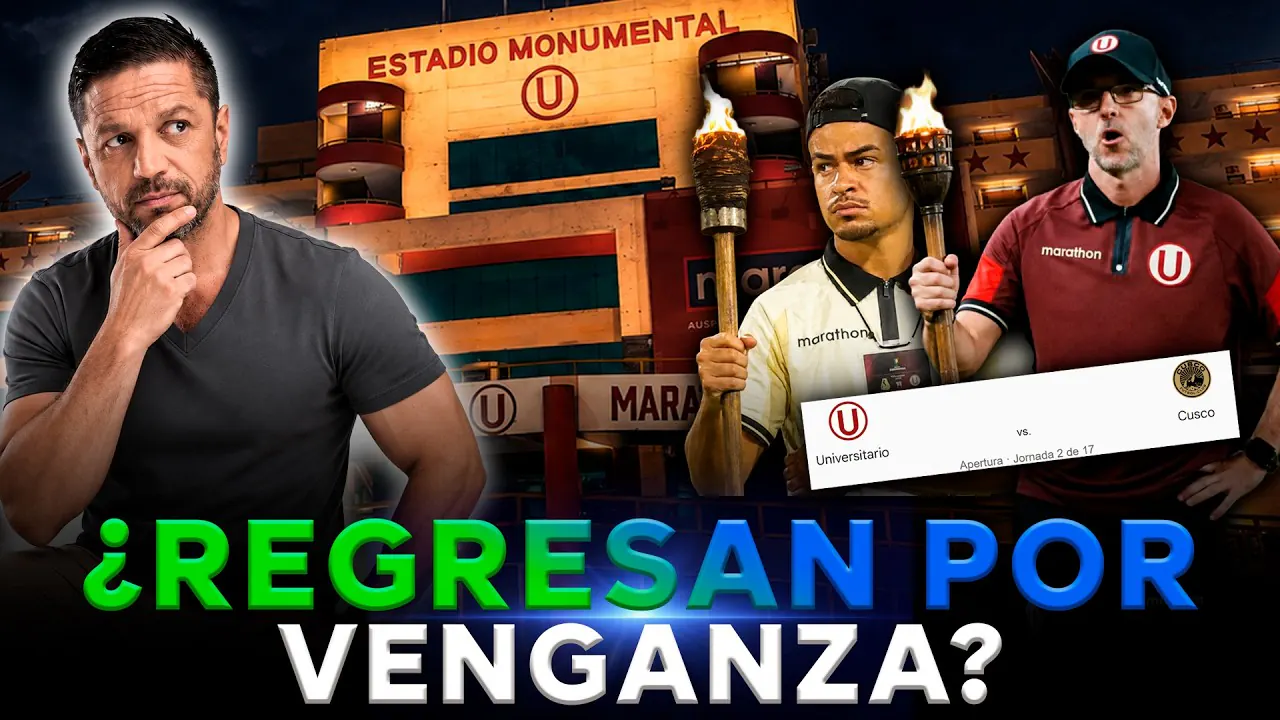 Reproducir: LA FIESTA DEL FÚTBOL 🏆 ¿UNIVERSITARIO SE ENFRENTA A CUSCO EN UN PARTIDO CON SABOR A REVANCHA?