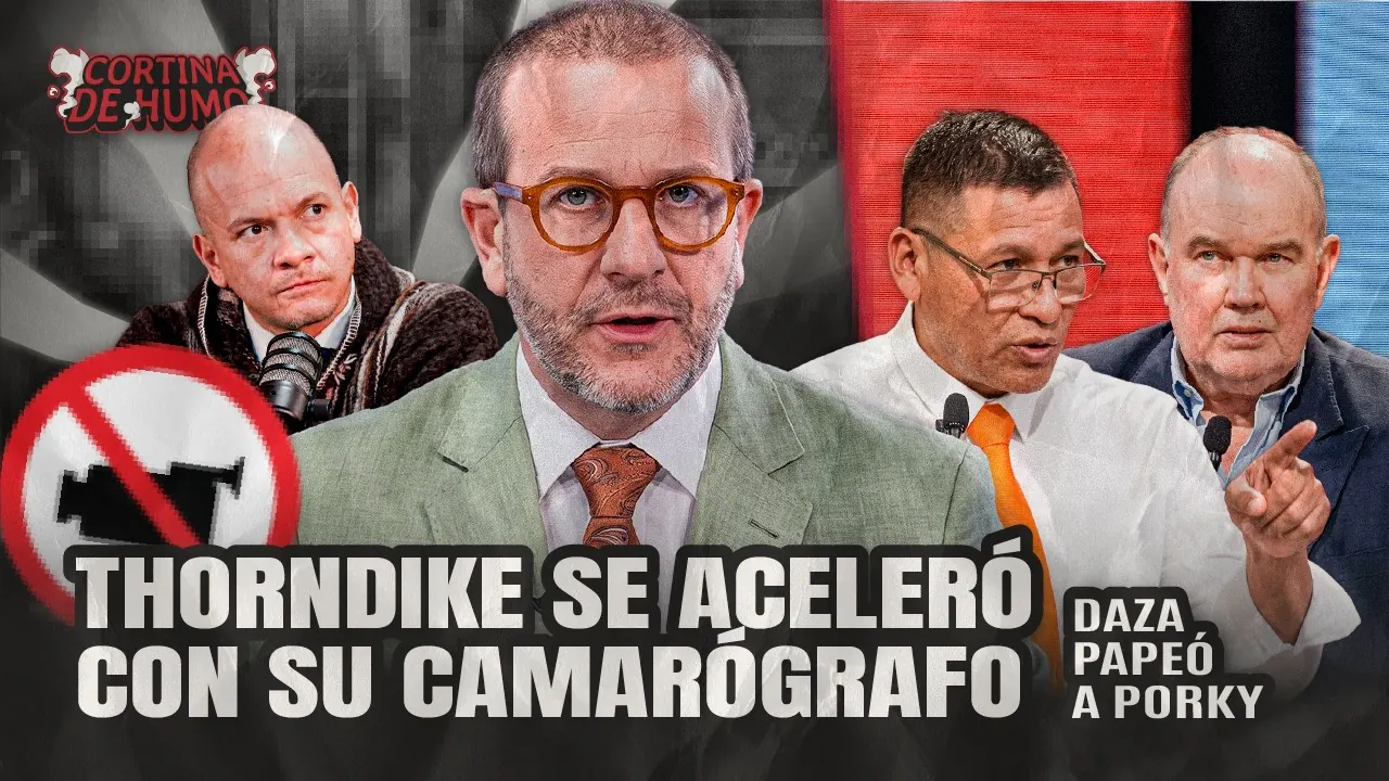 Reproducir: COLORADO THORDIKE PALTEO GRITANDO EN VIVO A SU CAMARÓGRAFO... ¿DAZA ENJUICIA A PORKY?