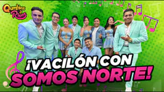 ¡QUMBIAS Y RISAS EN VIVO! SOMOS NORTE llega para hacer bailar a EDWIN SIERRA y OSCAR DEL RÍO
