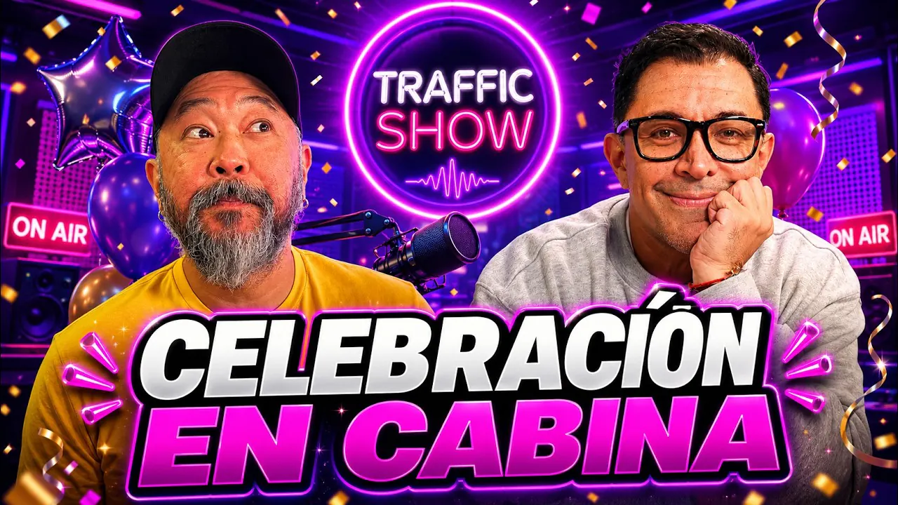 Reproducir: #ENVIVO HOY CELEBRAMOS POR PARTIDA DOBLE - ¡DÍA DEL PADRE Y CUMPLE DE ADOLFO! - TRAFFIC SHOW
